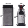 Black Organza Wine Bags