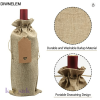 Burlap Wine Bags
