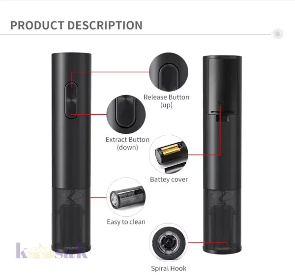 Easy to Carry Wine Opener