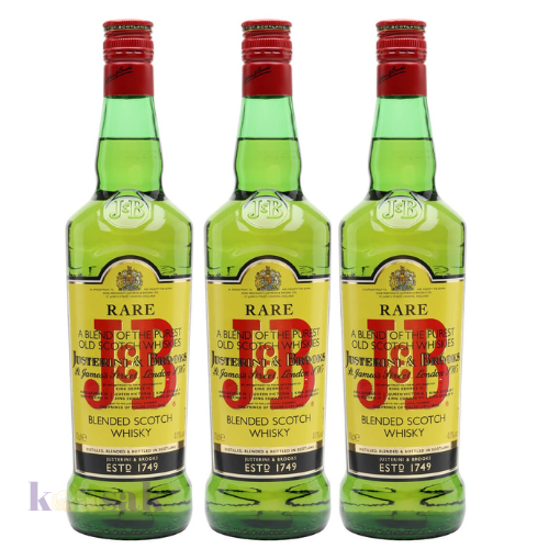 3 J&B Whiskey 100 cl