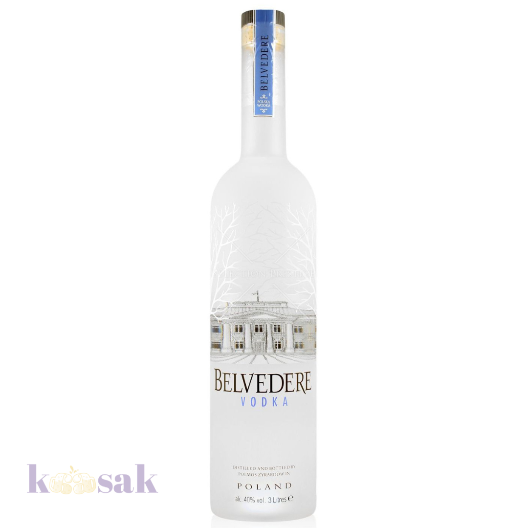 3 Litre - Belvedere Vodka