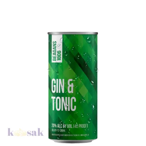 Beagans 1806 Gin & Tonic – 20 cl