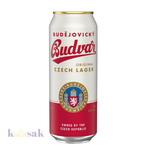 Budvar Beer Cans - 50 cl