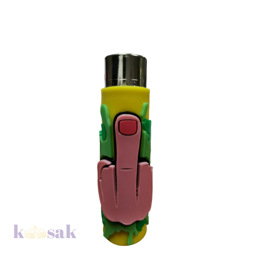 Clipper lighters with leather cover