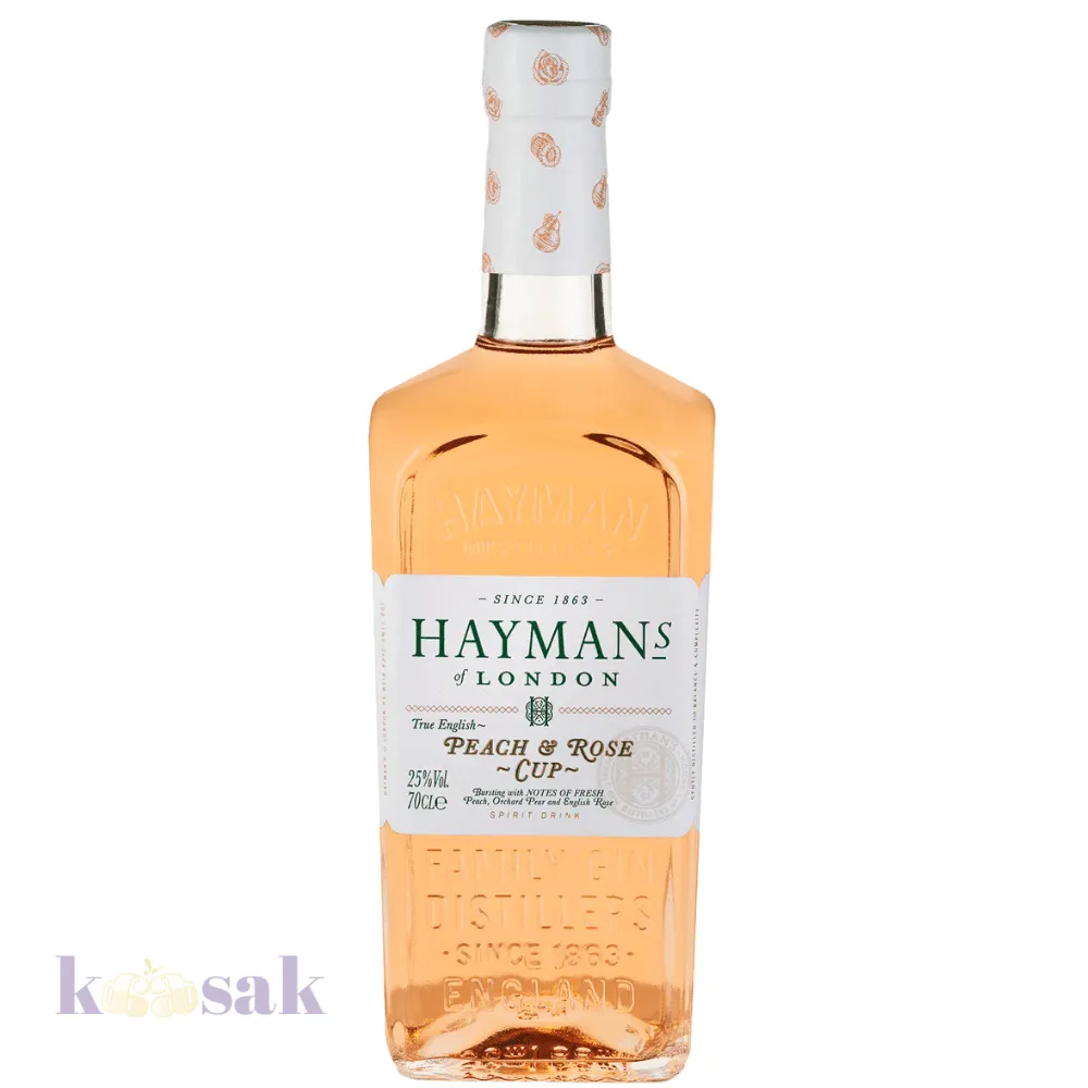 Hayman's Peach & Rose Gin - 70 cl