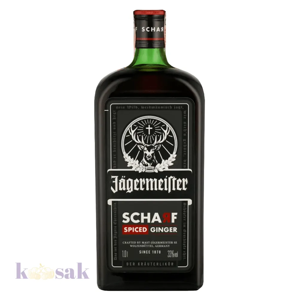 Jagermeister Scharf Hot Ginger - 1 L