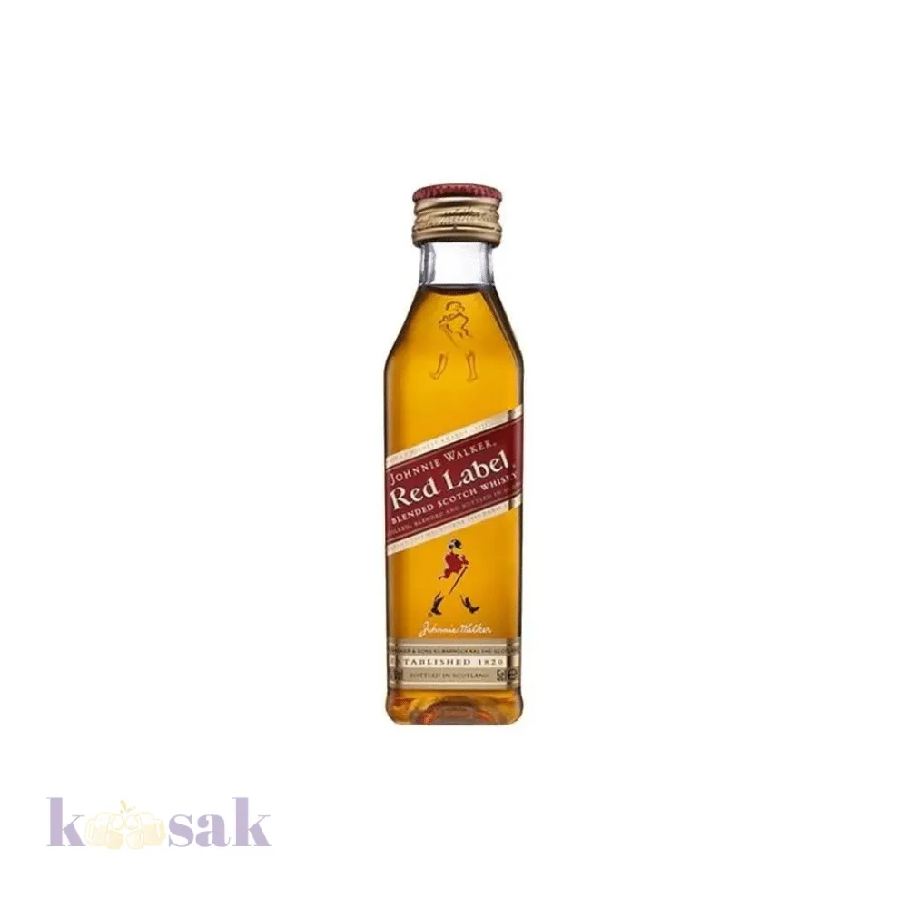 JW Red Label Whisky - 5 cl