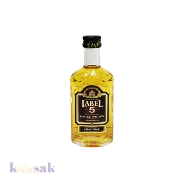 Label 5 Whisky – 5 cl