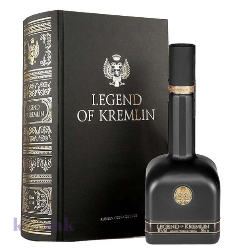 Legend of Kremlin, Black with Gift Pack - 70 cl