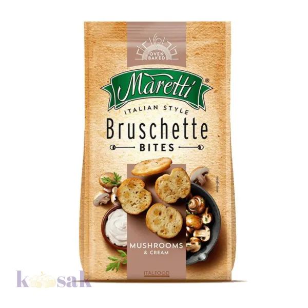 Maretti Bruschette Mushroom Flavor – 70 G