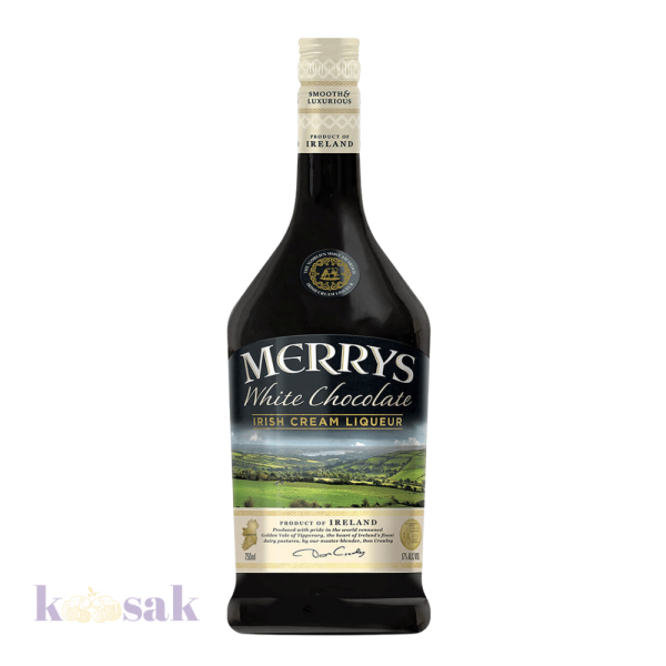 Merrys White Chocolate Liqueur 75 cl