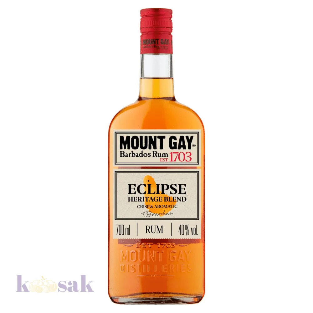 Mount Gay Eclipse Rum - 70 cl