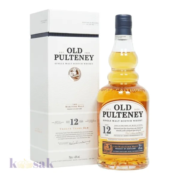 Old Pulteney 12 Year Single Malt Whisky – 70 cl