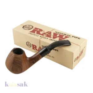 RAW Natural Pipe Hand Carved
