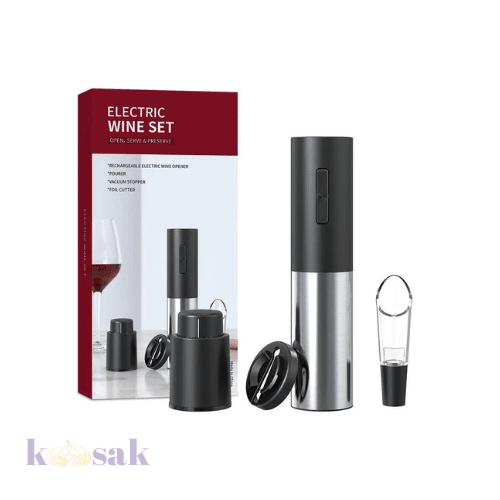 Rechargeable Electric Wine Set