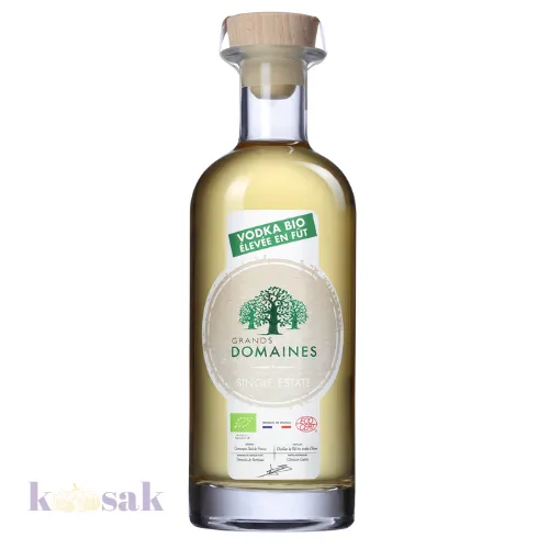 Vodka Bio Organic Oak Aged Grands Domaines - 70 cl