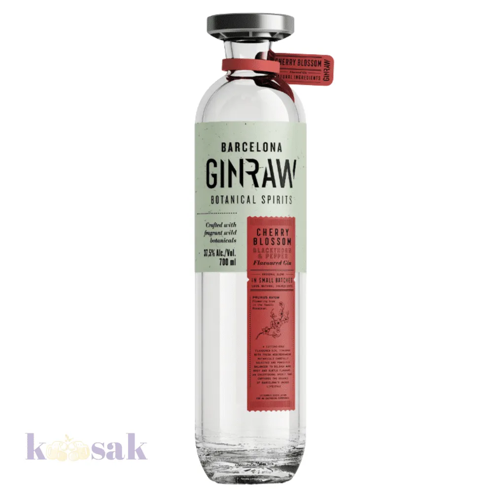 GinRaw Cherry Bloosom Gin - 70 cl
