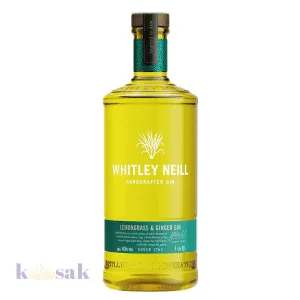Whitley Neill Lemongrass and Ginger Gin – 70 cl