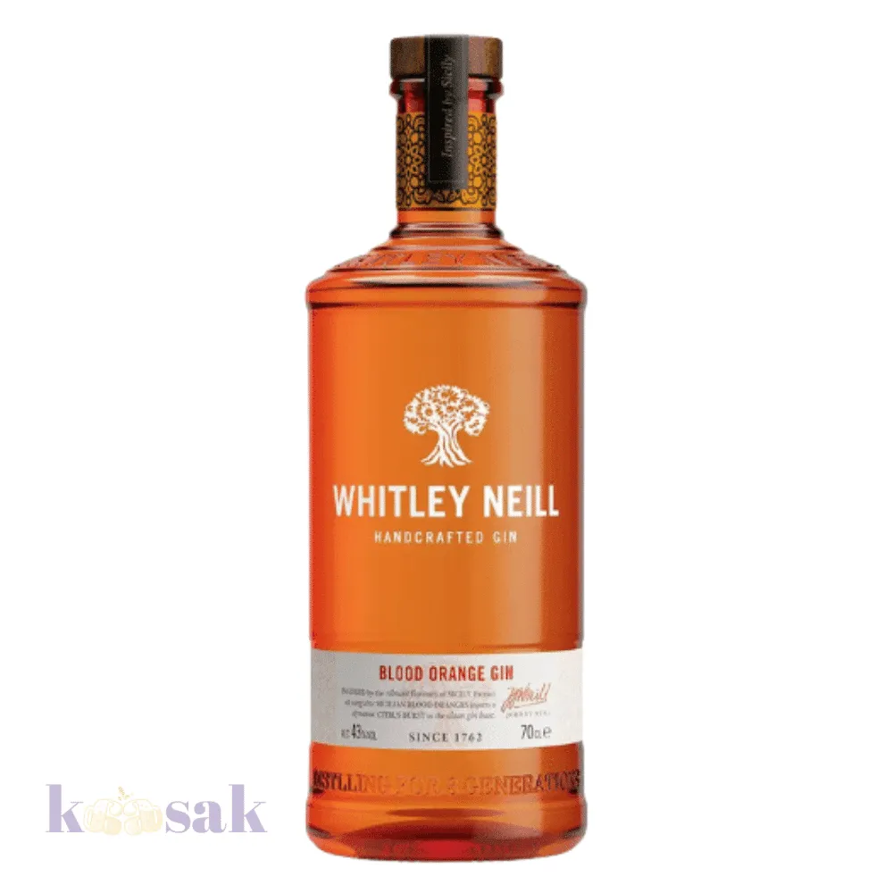 Whitley Neill Blood Orange Gin - 70 cl