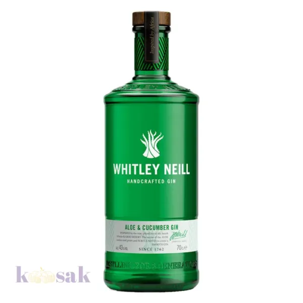 Whitley Neill Aloe & Cucumber Gin  – 70 cl