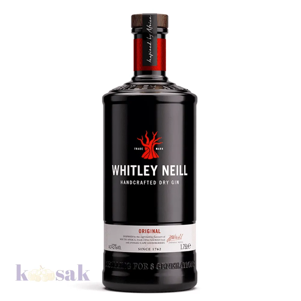 Whitley Neill Handcrafted Dry Gin - 70 cl