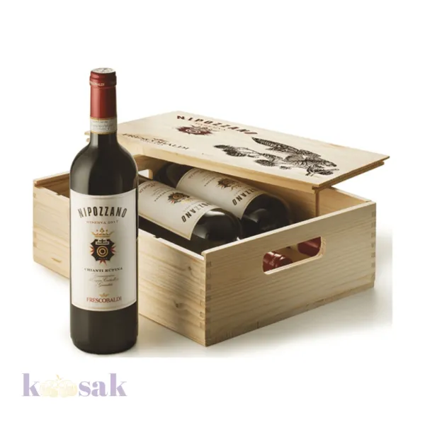 2019 Frescobaldi Nipozzano Chianti Rufina Reserva WoodBox