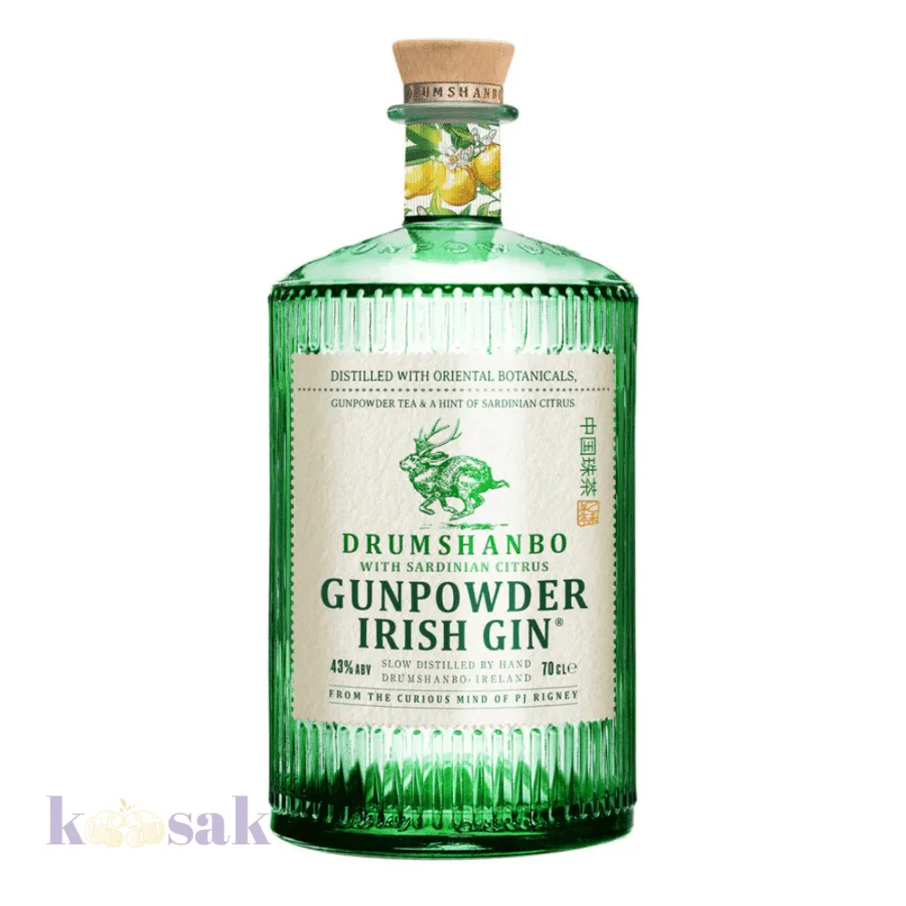 Drumshanbo Gunpowder Irish Gin Sardinian Citrus - 70 cl