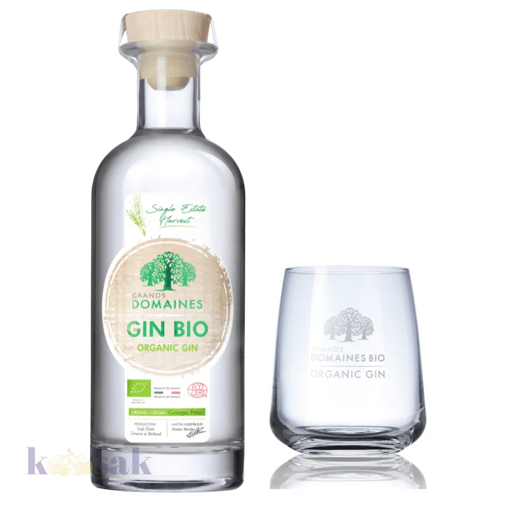 Gin Bio Organic Grands Domaines - 70 cl