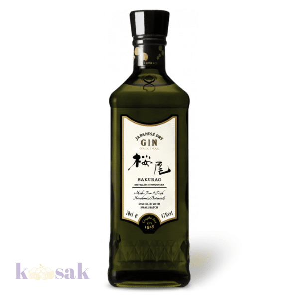 Sakurao Japanese Dry Gin – 70 cl