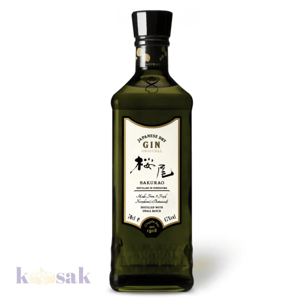 Sakurao Japanese Dry Gin - 70 cl