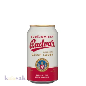 Budvar Beer Cans – 33 cl