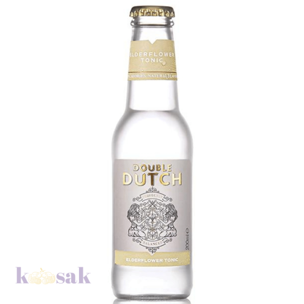 Double Dutch Elderflower Tonic Water – 20 cl