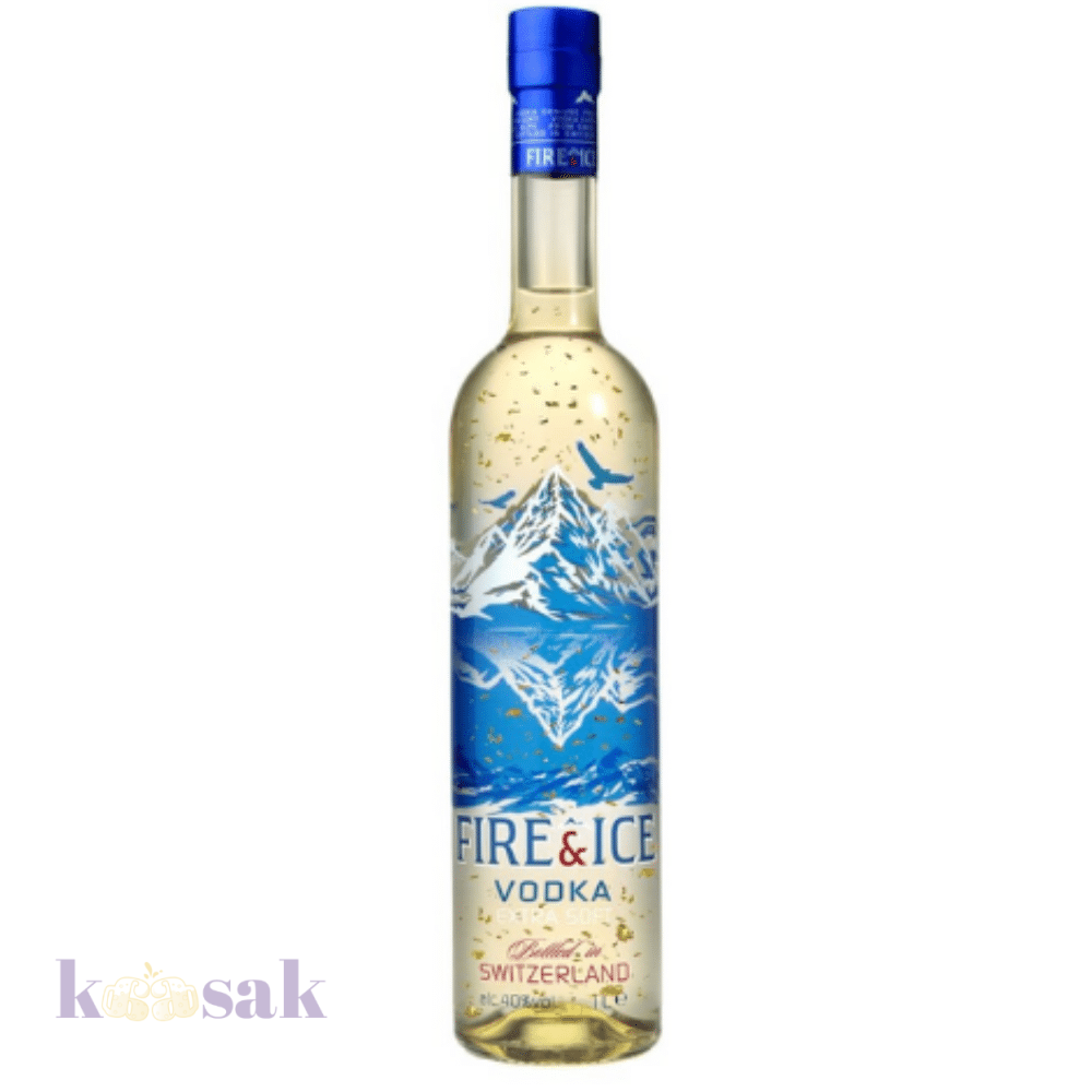 Fire & Ice Gold Premium Vodka - 100 cl