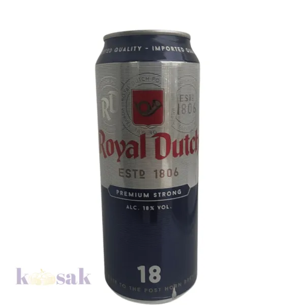 Royal Dutch (18 %)  Can – 50 cl