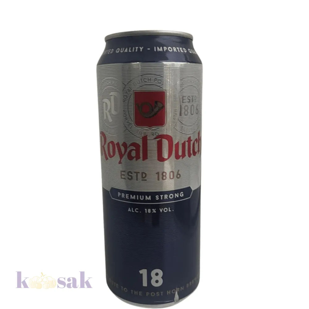 Royal Dutch (18 %)  Can - 50 cl