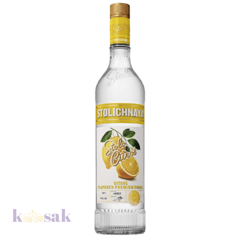 Stoli Citro Vodka - 75 cl