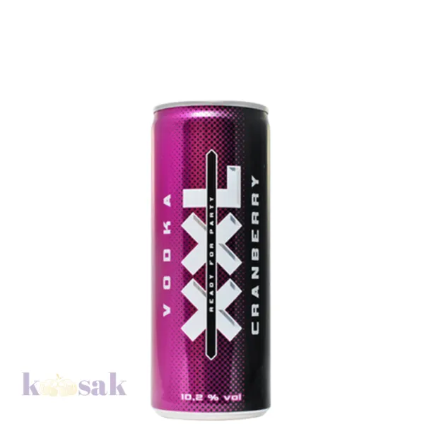 XXL Vodka Cranberry – 250ml