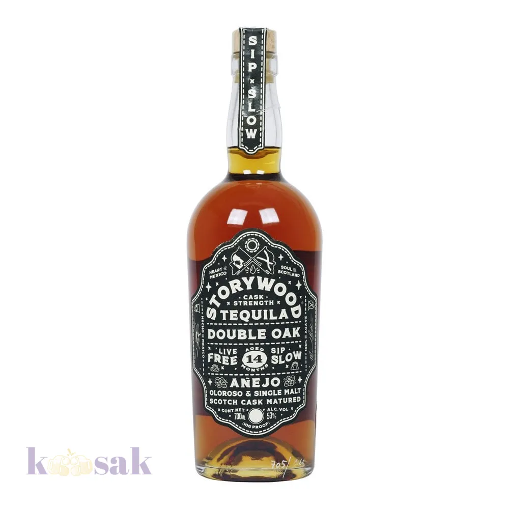 Storywood Double Oak Añejo Tequila - 70 cl