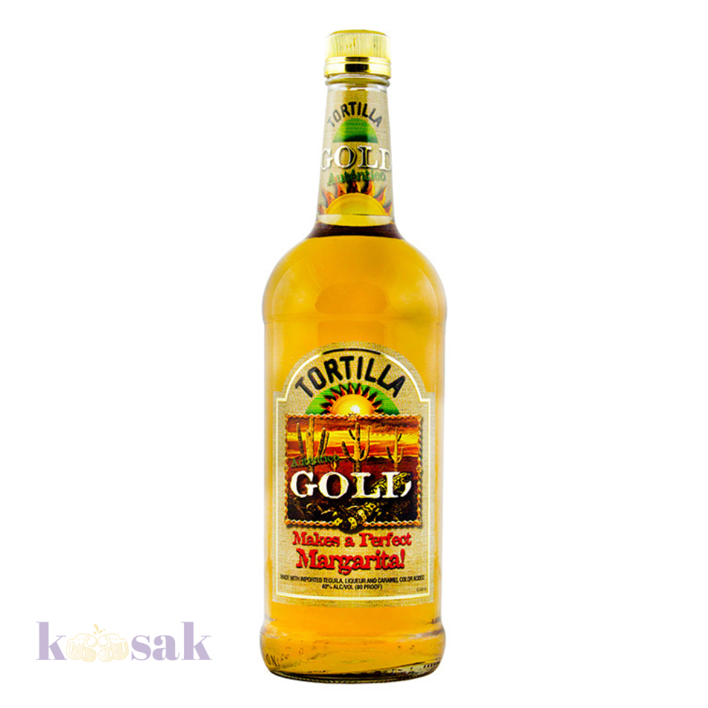 Tortilla Gold Tequila - 100 cl