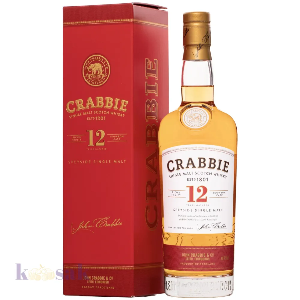 Crabbie 12Y Single Malt - 70 cl