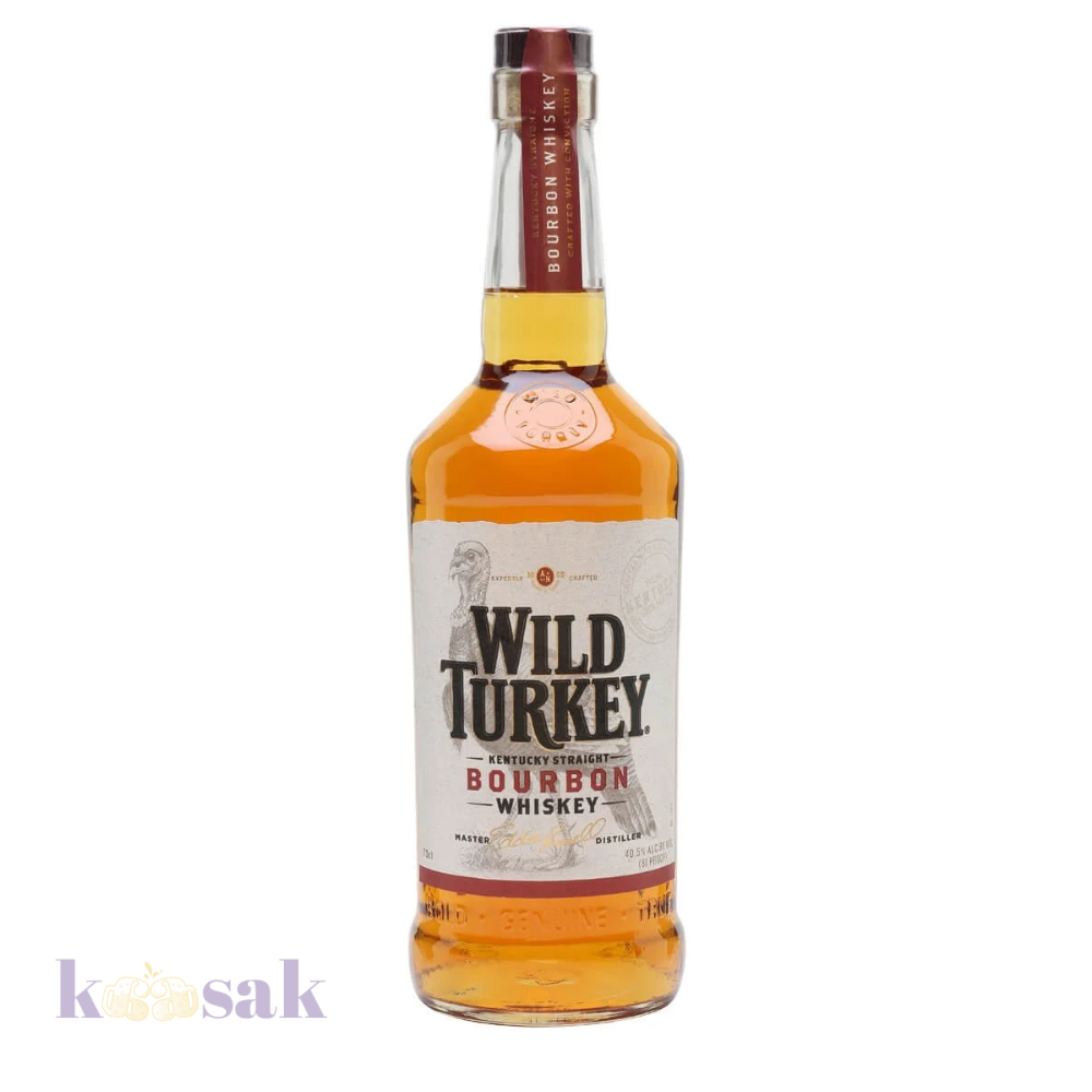 Wild Turkey 81 Proof Bourbon - 75 cl