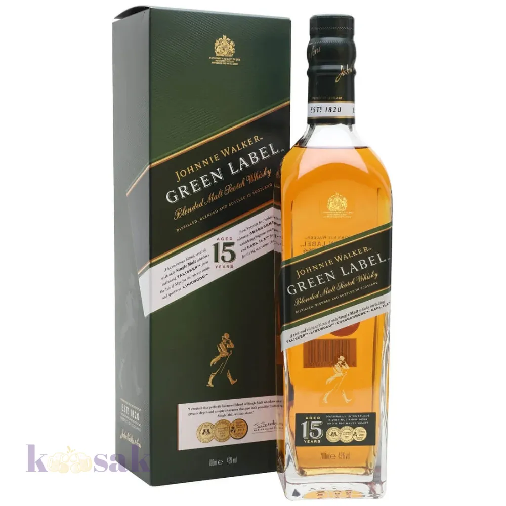 JW Green Label 15 Year - 75 cl
