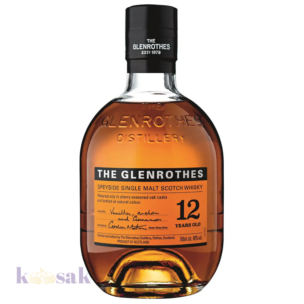 Glenrothes Single Malt 12 Year Old - 70 cl