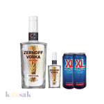 Zernoff Vodka Bundle with 2 Mixers