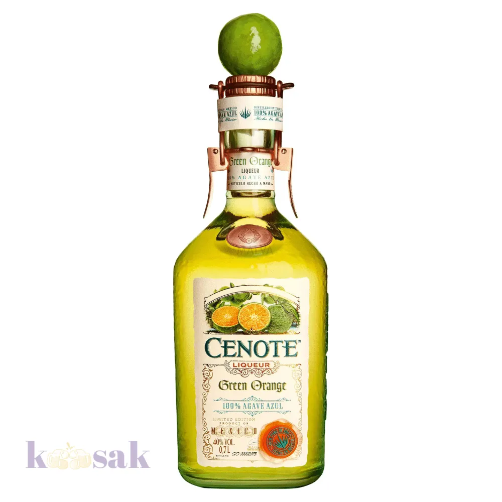 Cenote Green Orange Liqueur - 70 cl