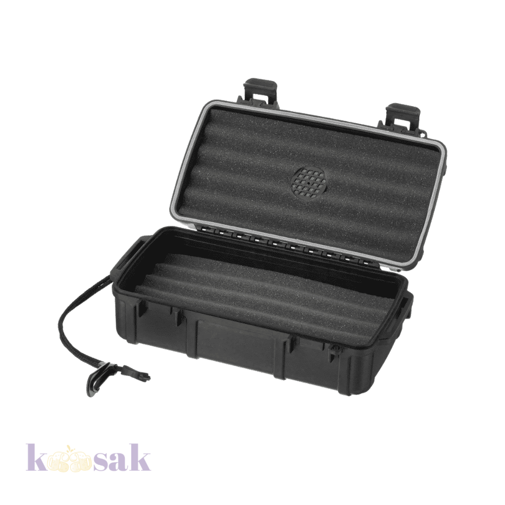 Plastic Travel Cigar Humidor 5 Count