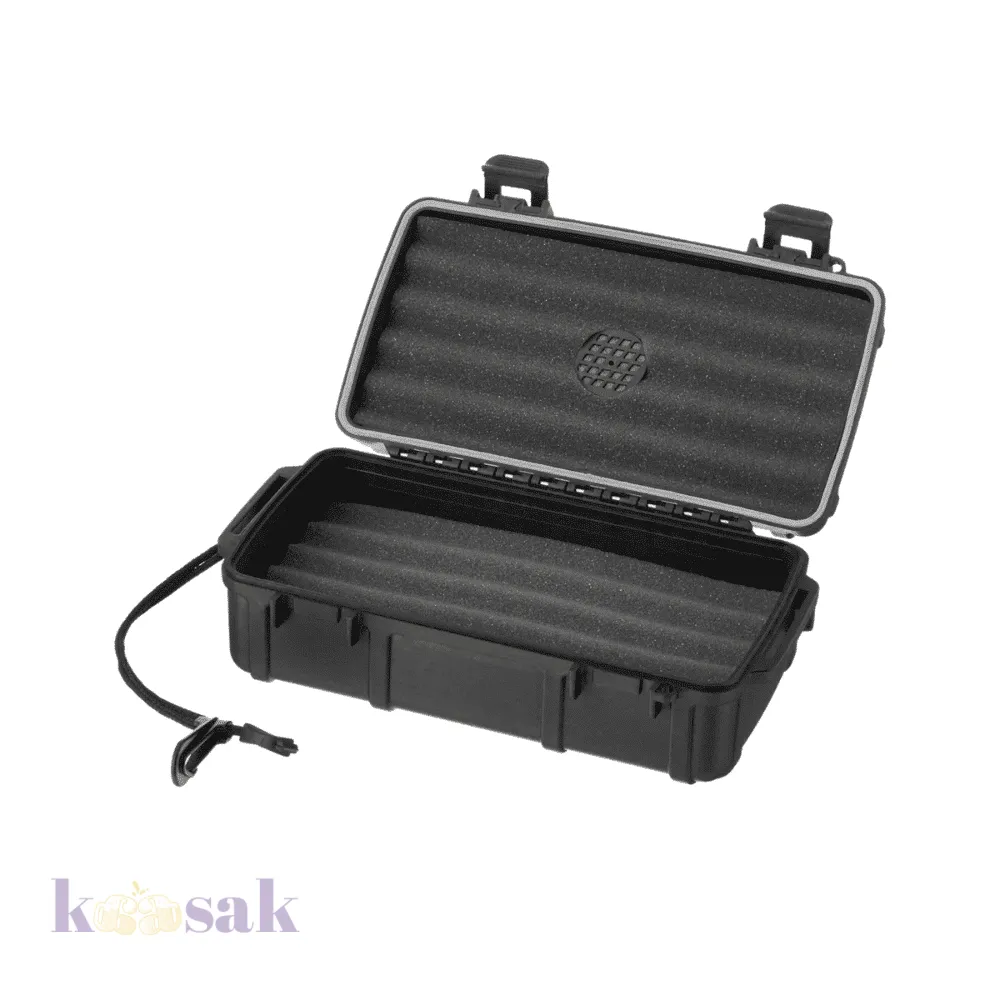 Plastic Travel Cigar Humidor 5 Count