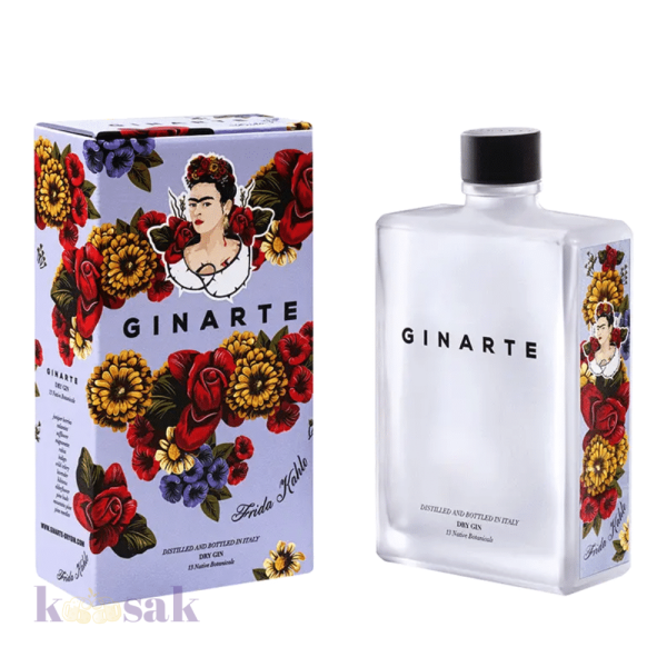 Ginarte Dry Gin Frida Kahlo Gift Box – 70 cl