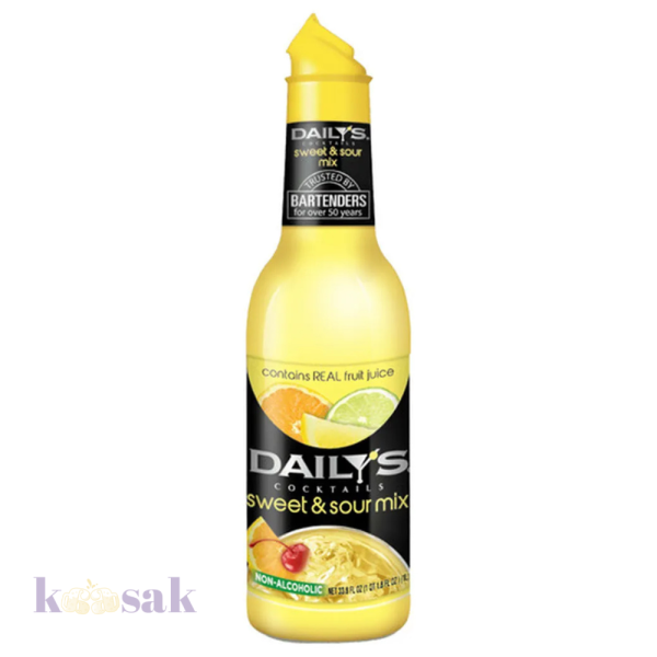 Daily’s Cocktails Sweet & Sour Mix – 1 L