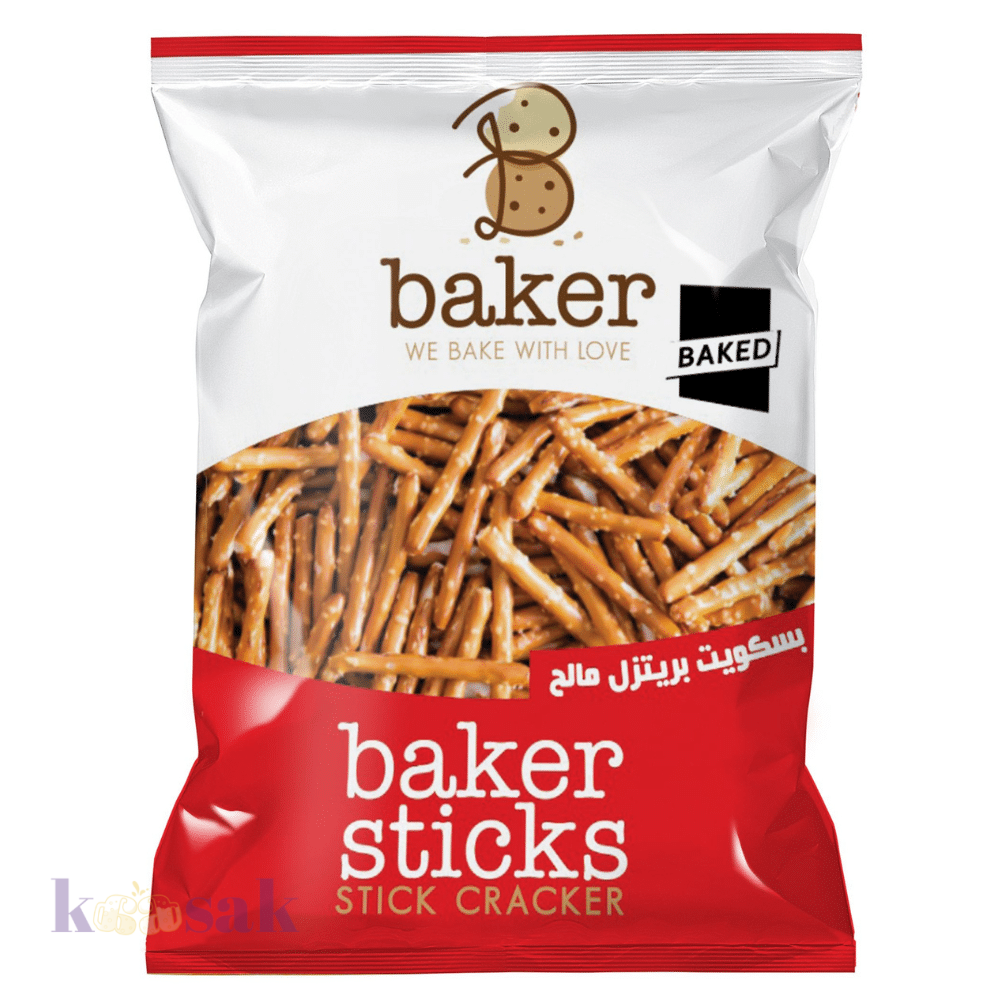 Baker Biscuits Mini Pretzel Sticks With Salt - 270g